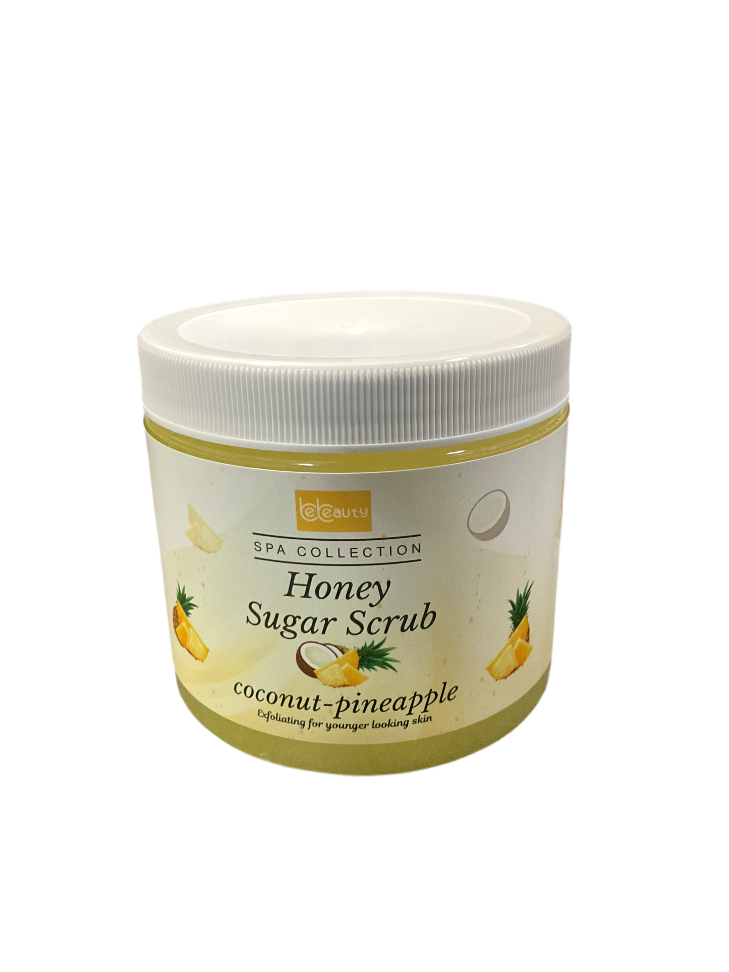 BeBeauty Coconut Pineapple Honey Sugar Scrub 16oz