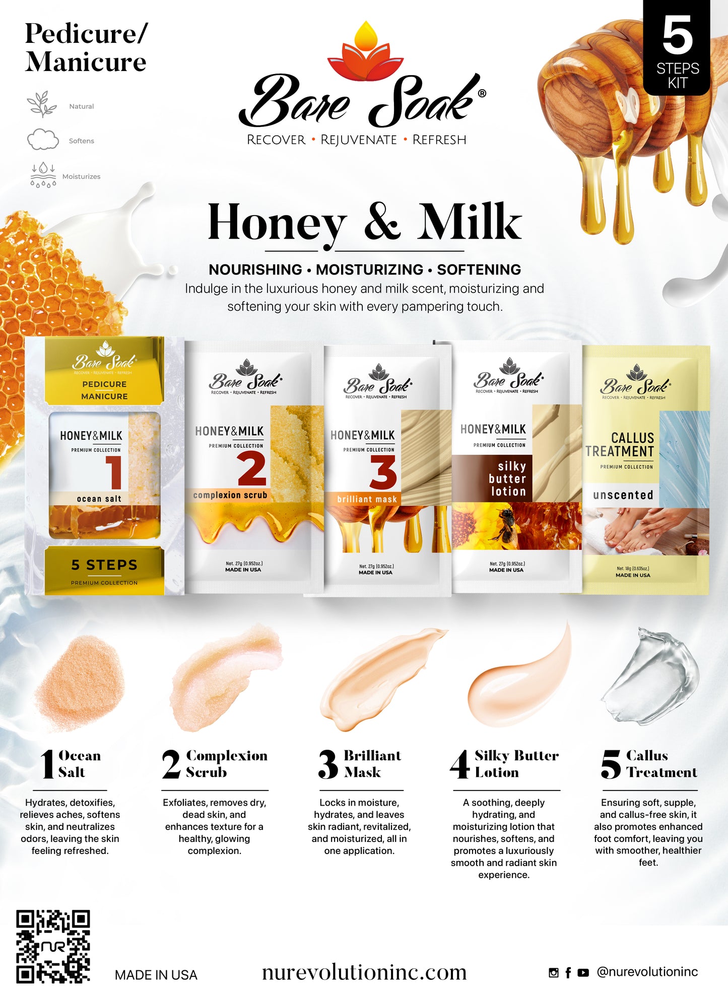 Bare Soak Pedi Set