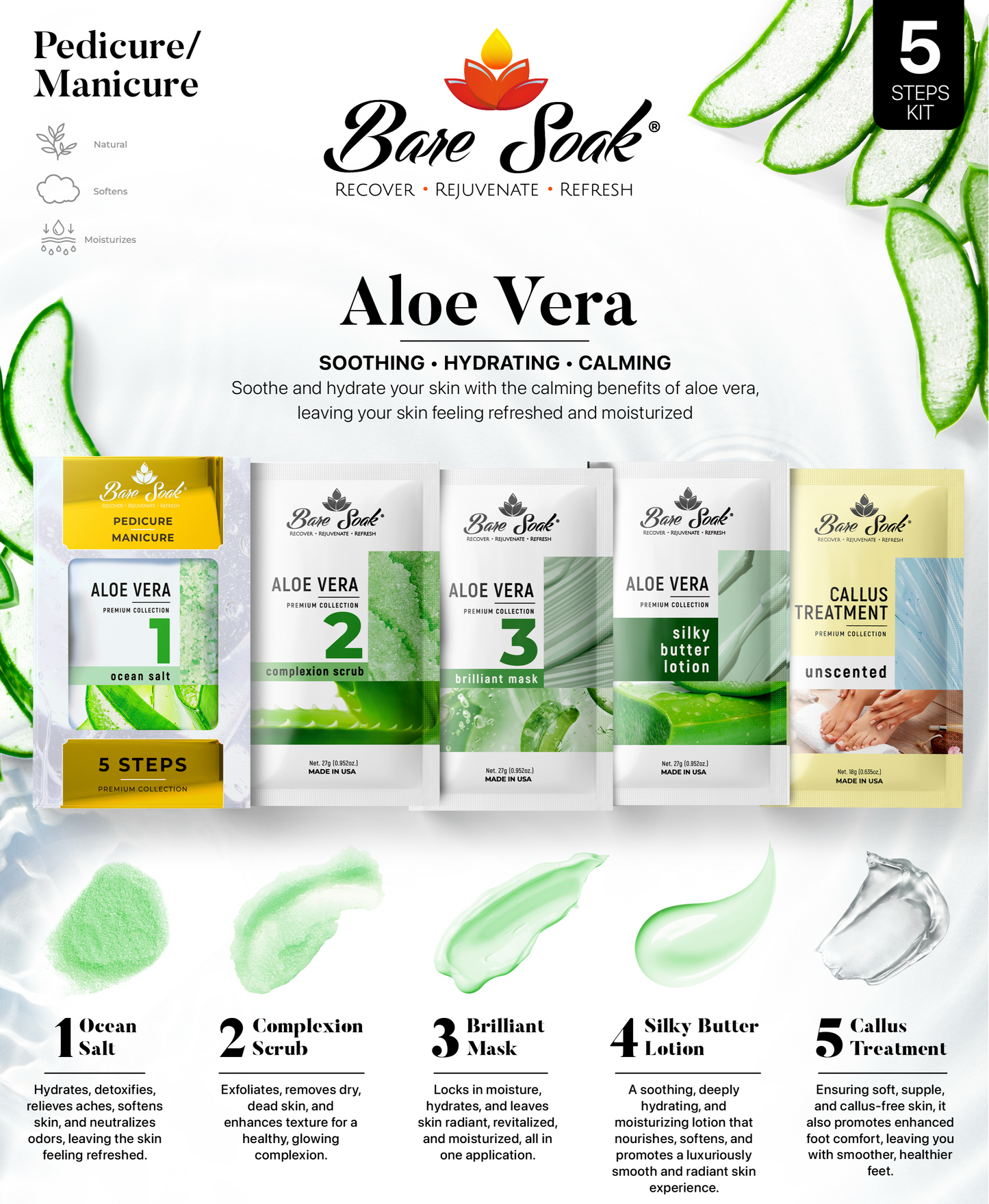 Bare Soak Pedi Set