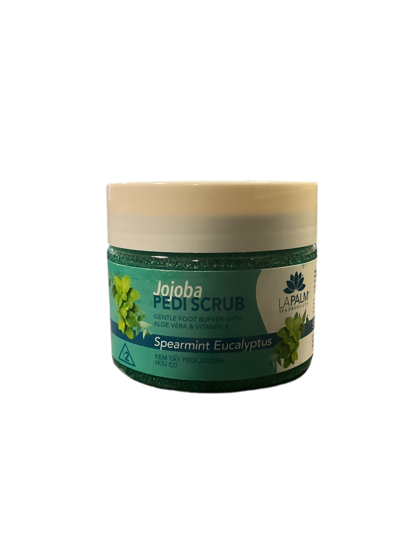 La Palm Pedicure Gel Scrub - Spearmint Eucalyptus 12oz