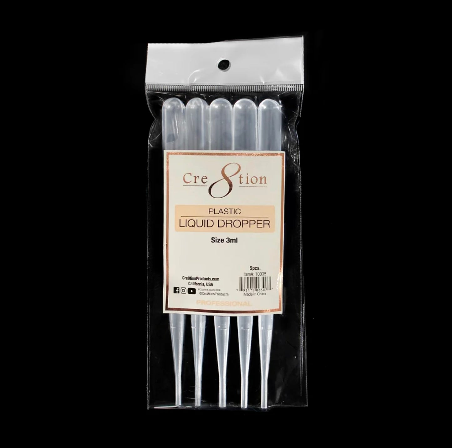 Cre8tion Plastic Liquid Dropper