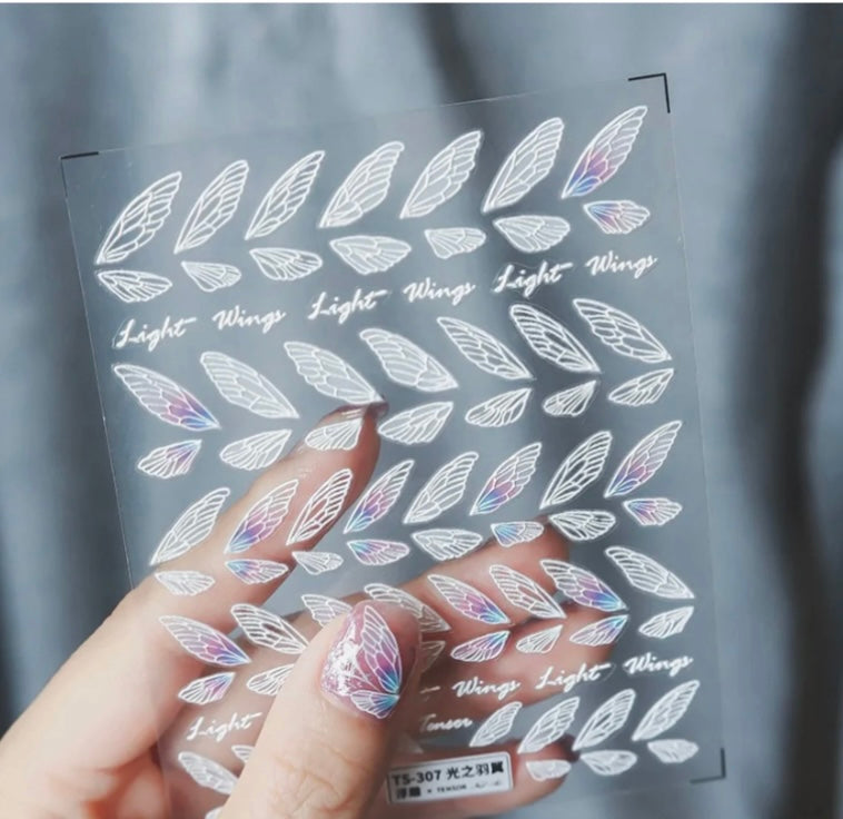 Nail Sticker Wings