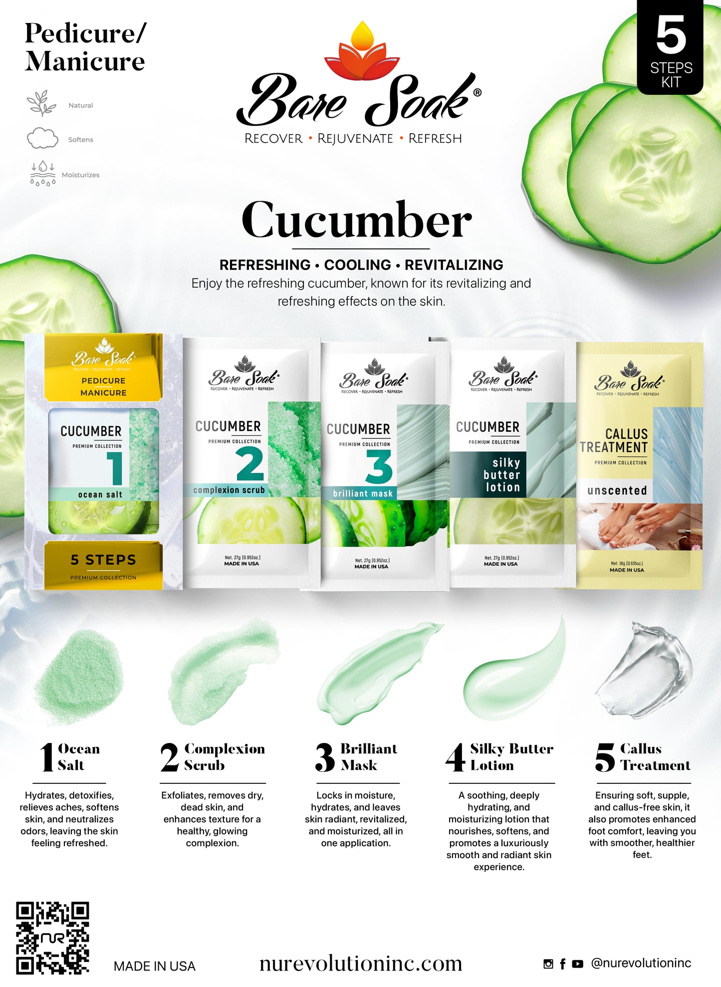 Bare Soak Pedi Set