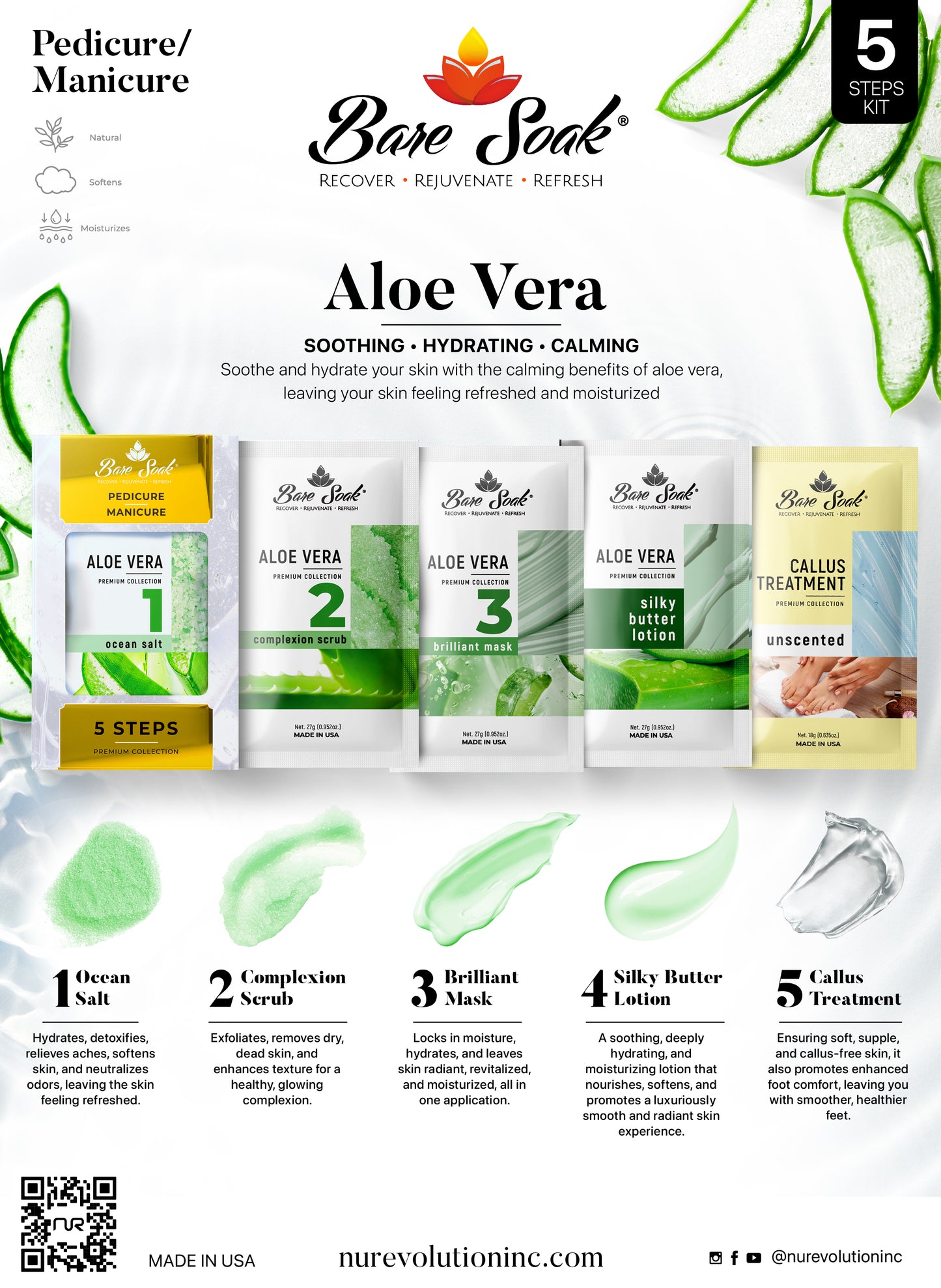 Bare Soak Pedi Set