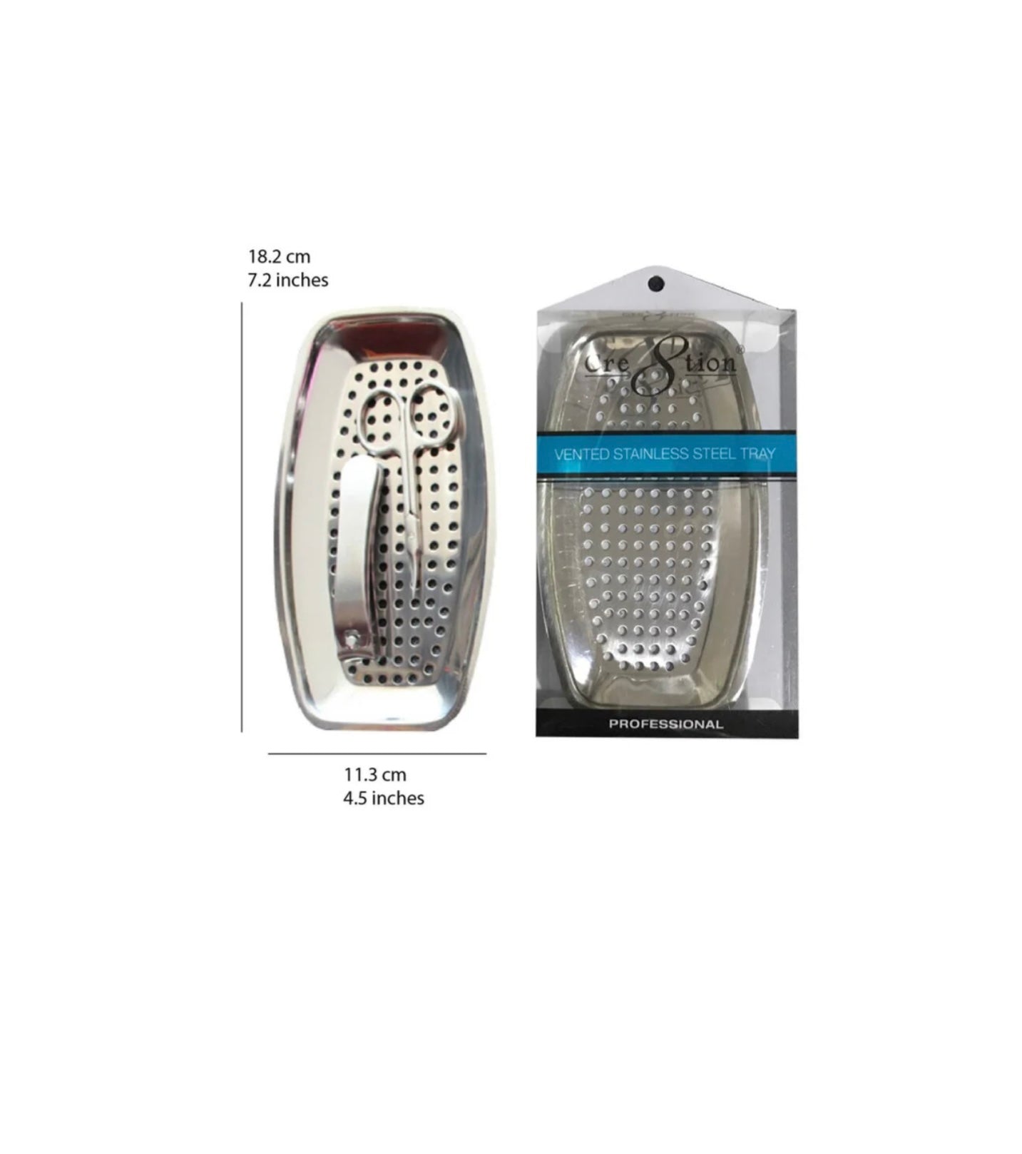 Cre8tion Tray With Holes