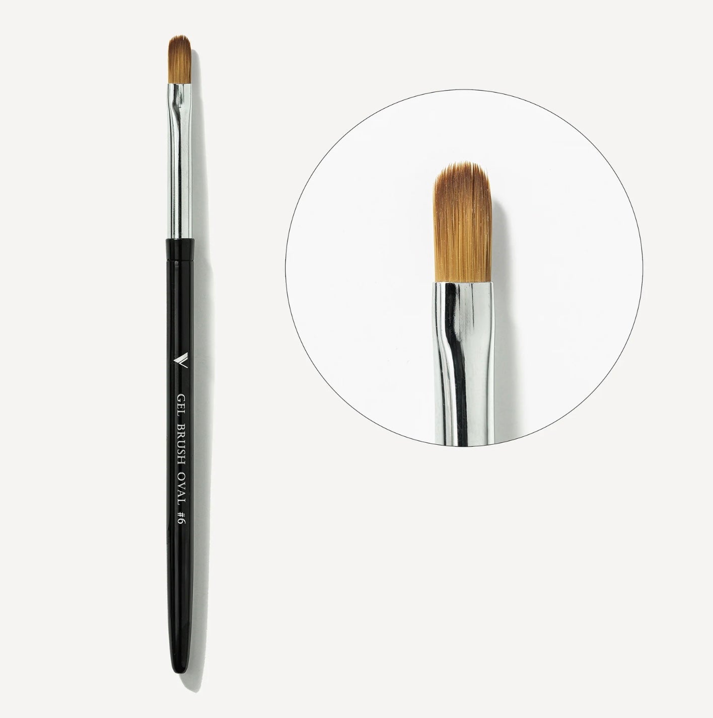 V Gel Brush Oval