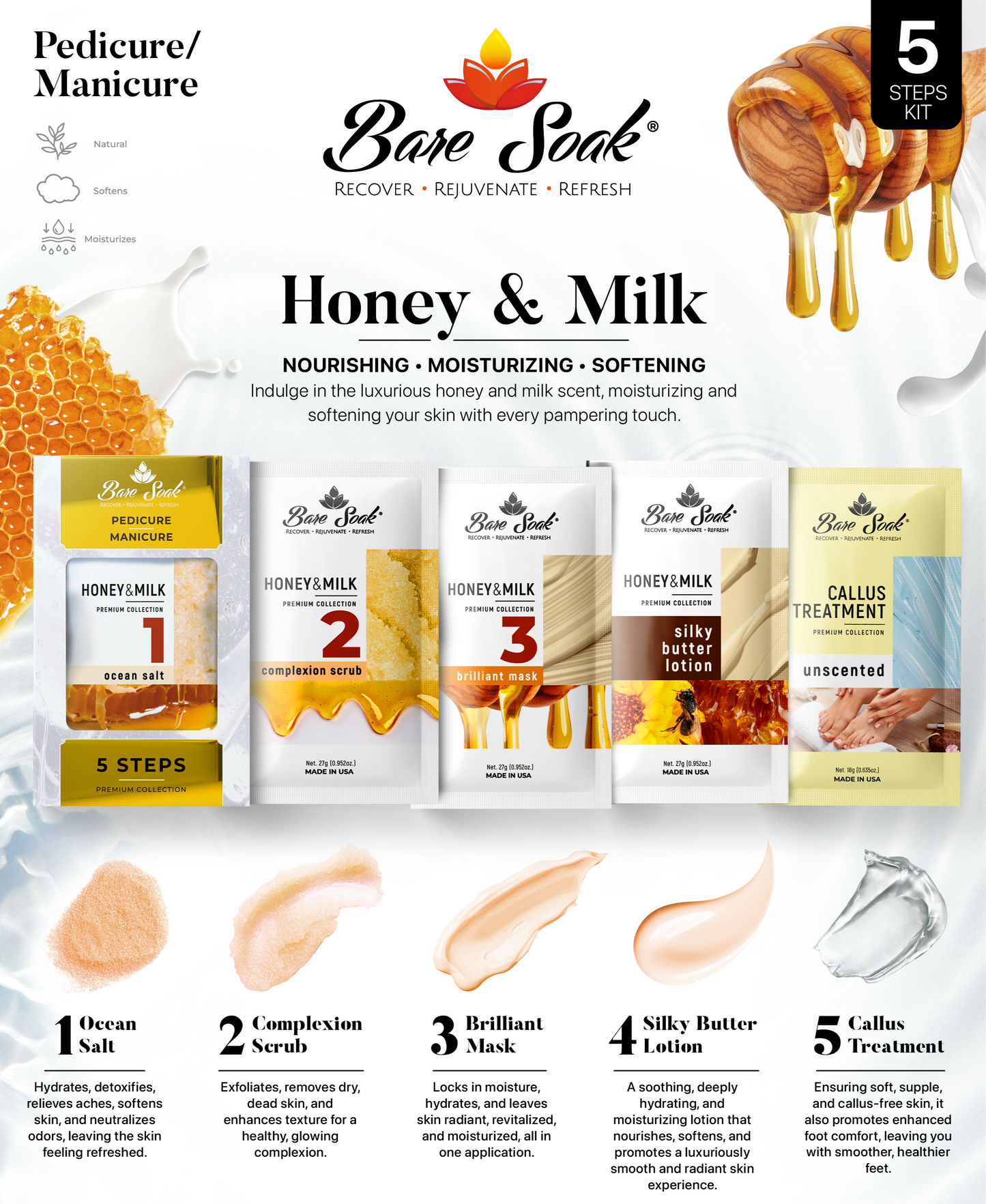 Bare Soak Pedi Set