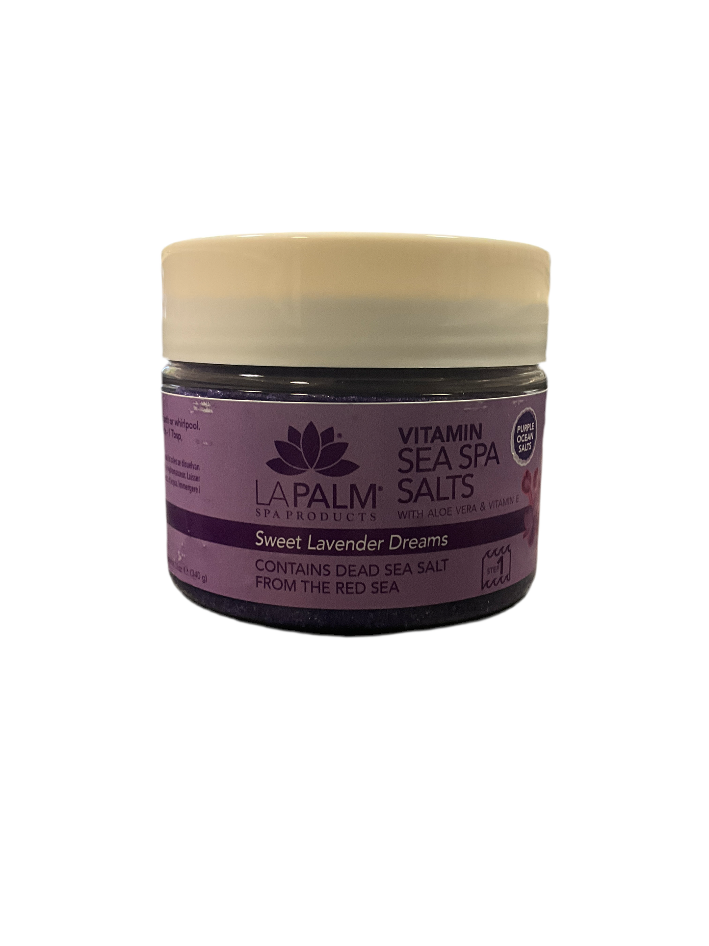 La Palm Sea Spa Salts - Sweet Lavender Dreams 12oz
