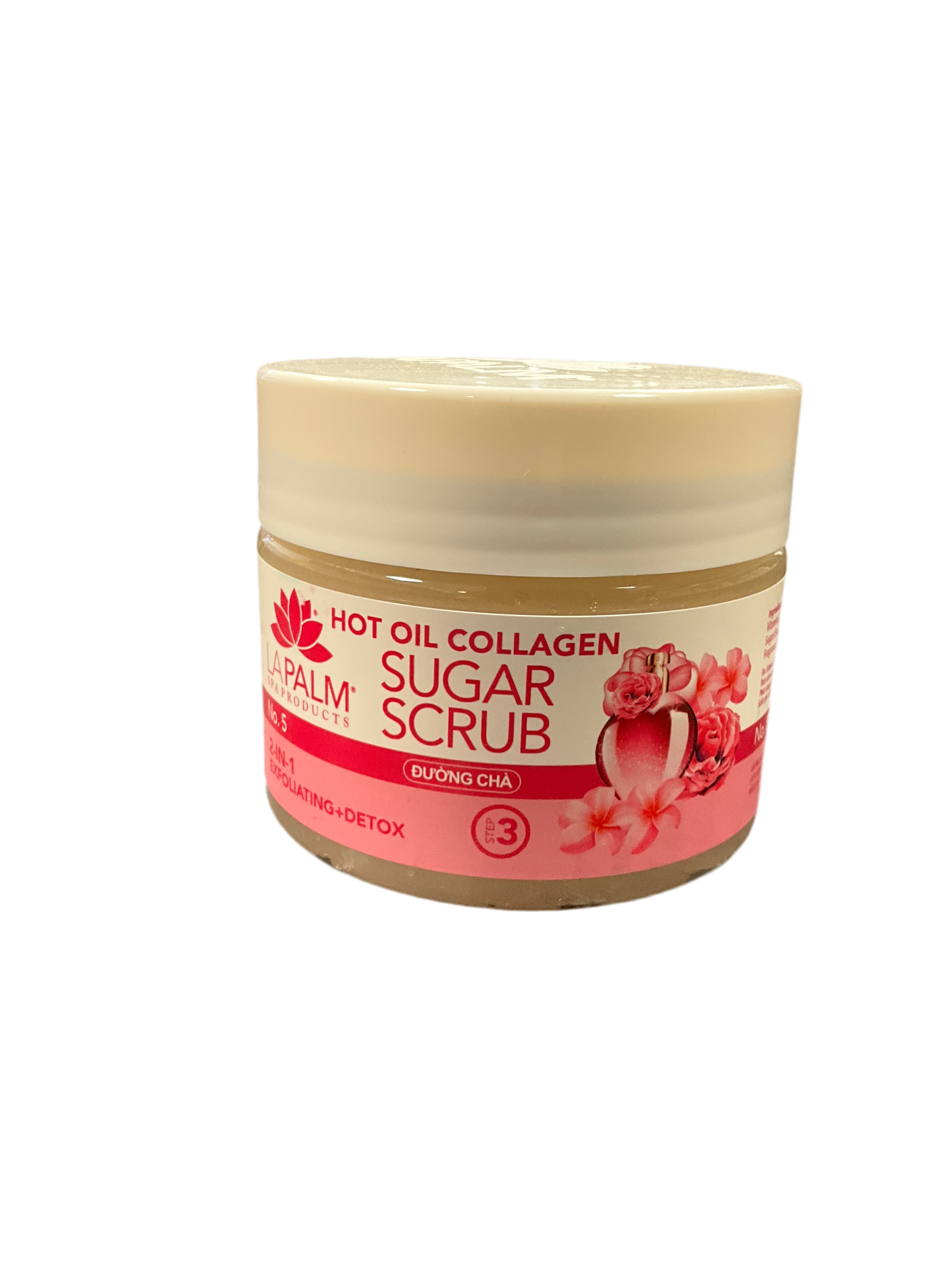 La Palm Hot Oil Sugar Scrub - No. 5 12oz