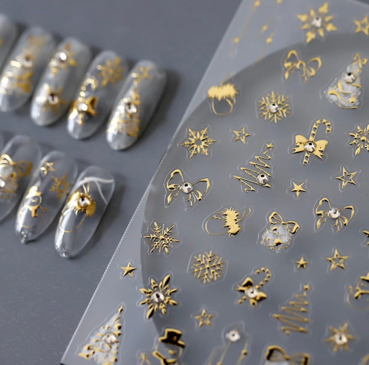5D Christmas Nail Sticker