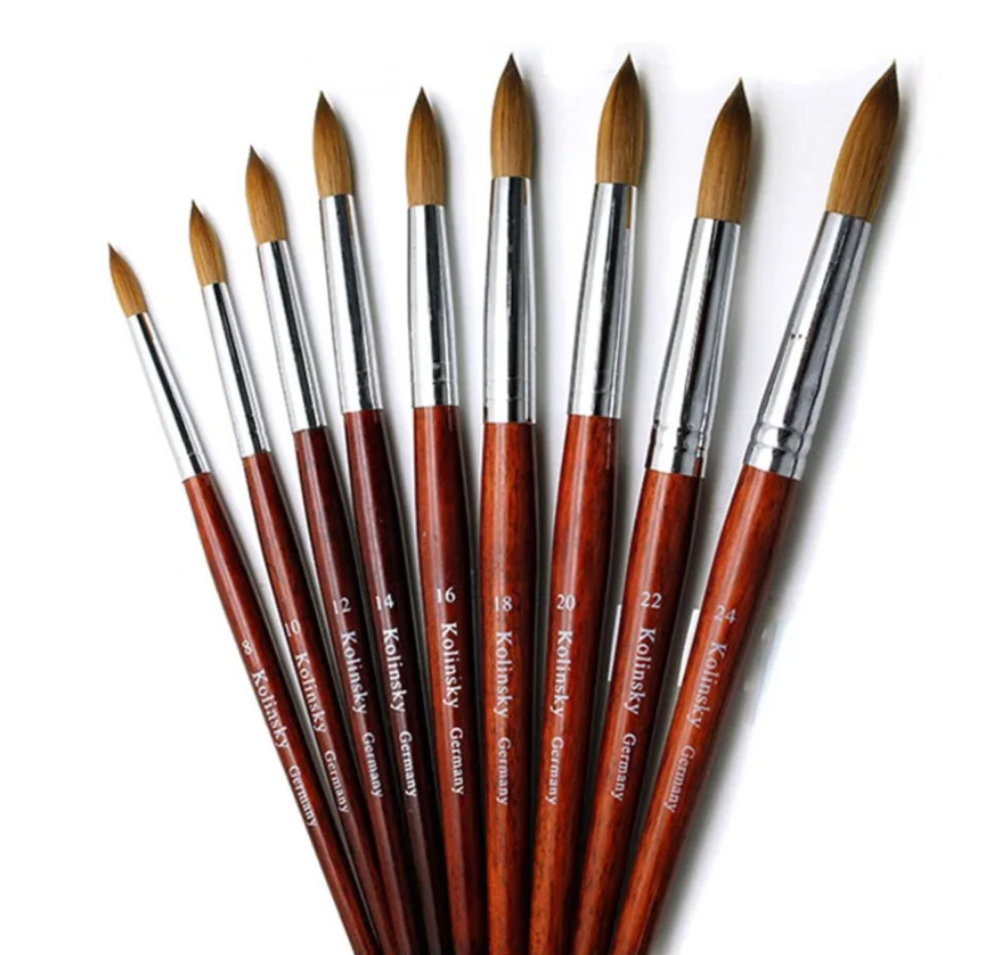 777 Acrylic Kolinsky Brushes