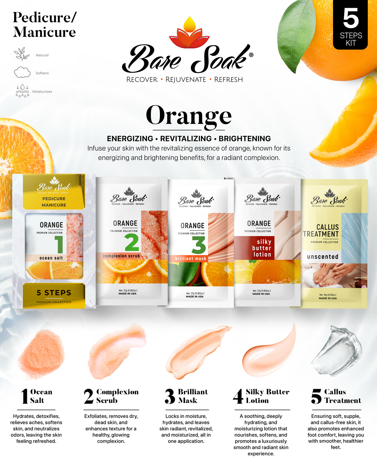 Bare Soak Pedi Set