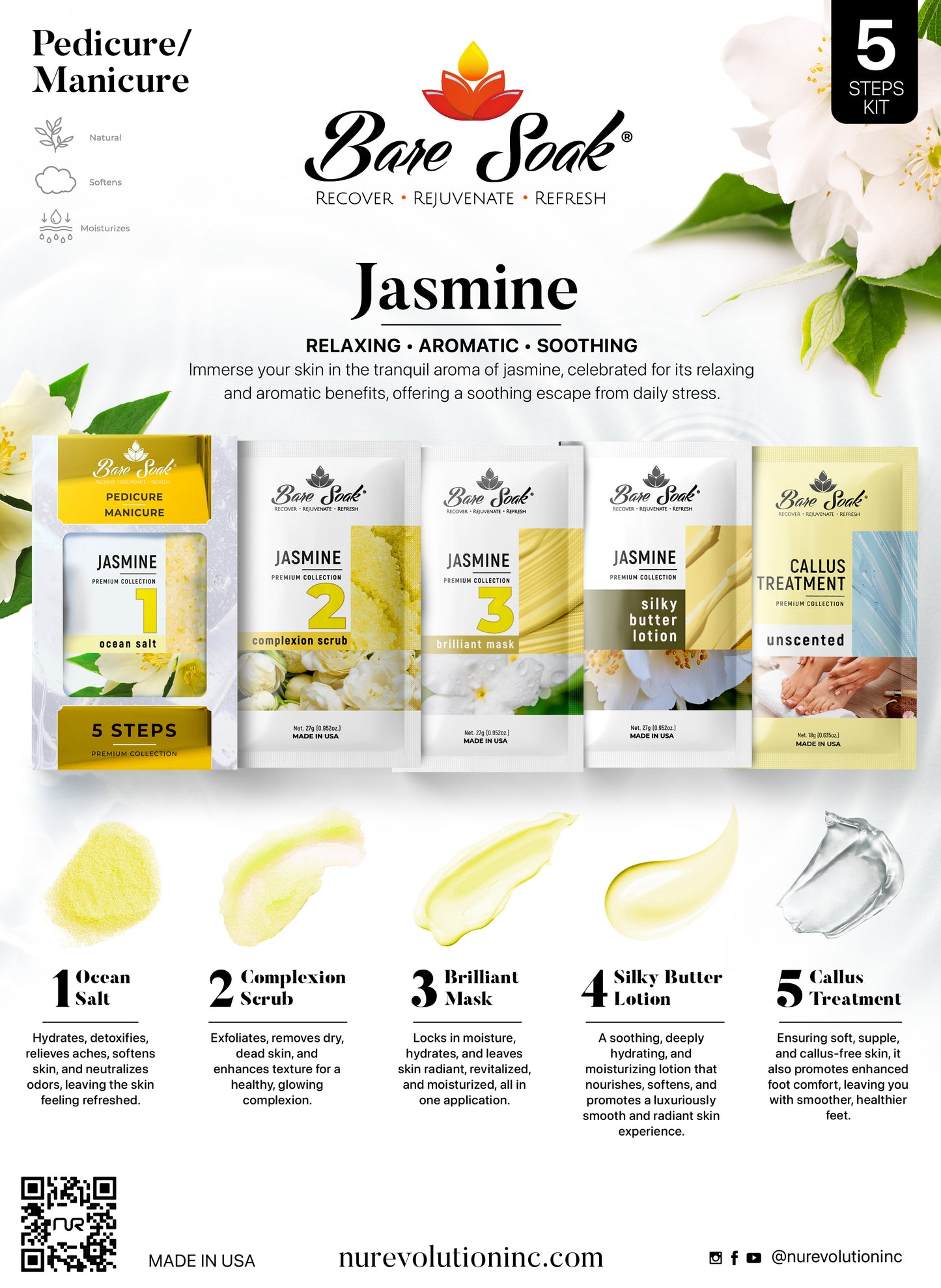 Bare Soak Pedi Set