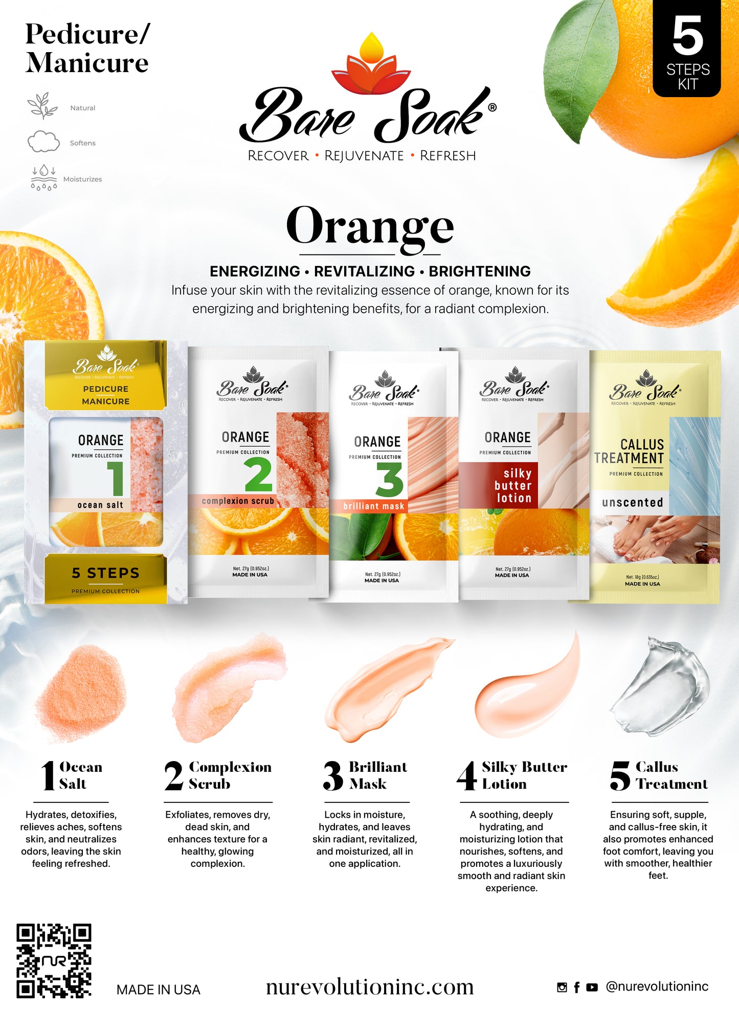 Bare Soak Pedi Set