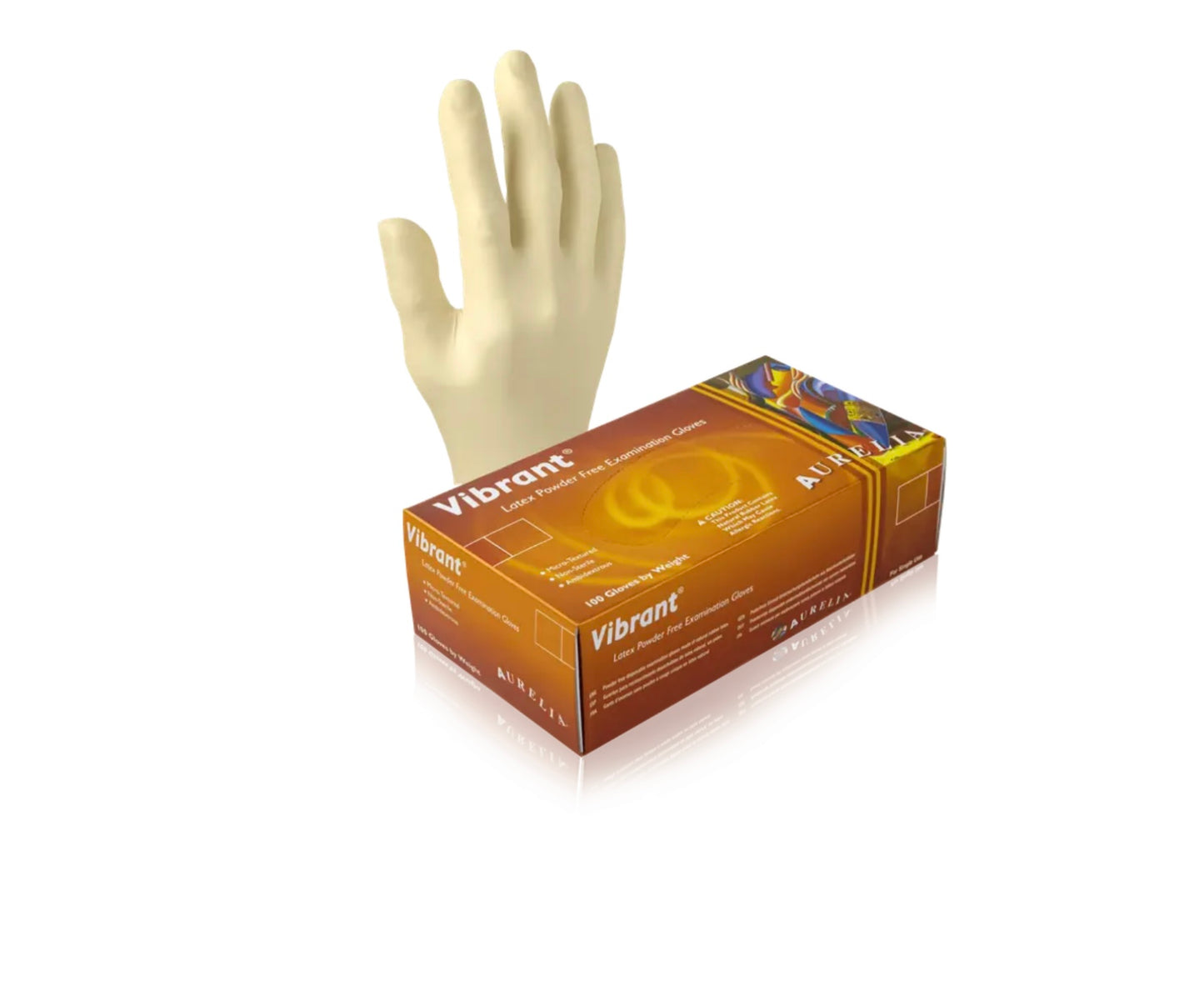 Aurelia Vibrant Latex Gloves