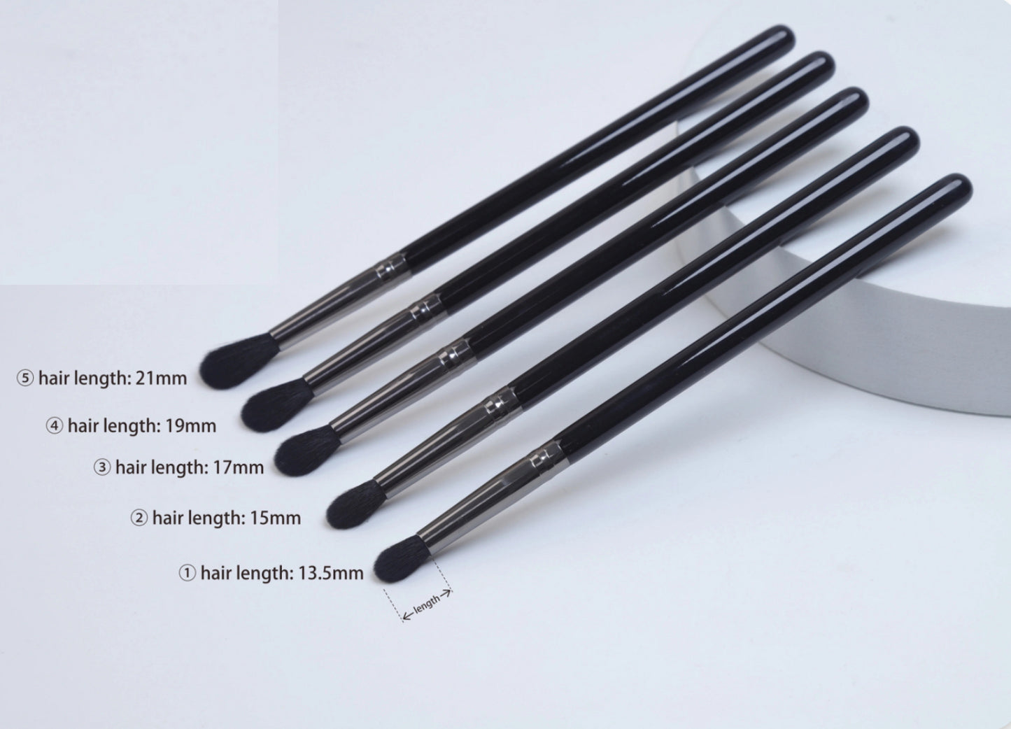 Black handle ombré Brush