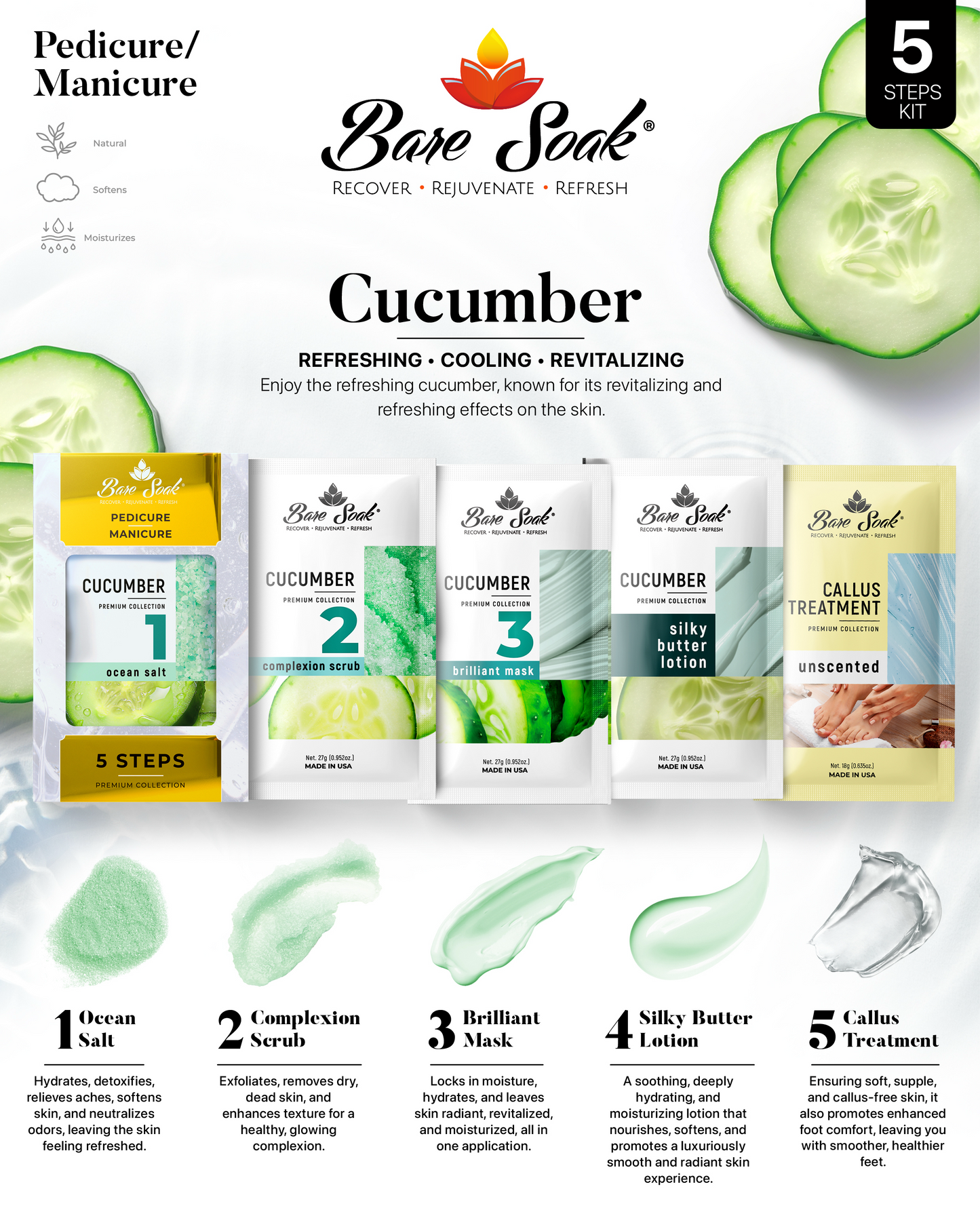 Bare Soak Pedi Set