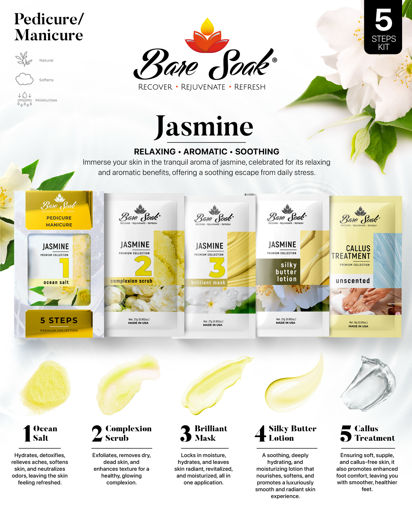 Bare Soak Pedi Set