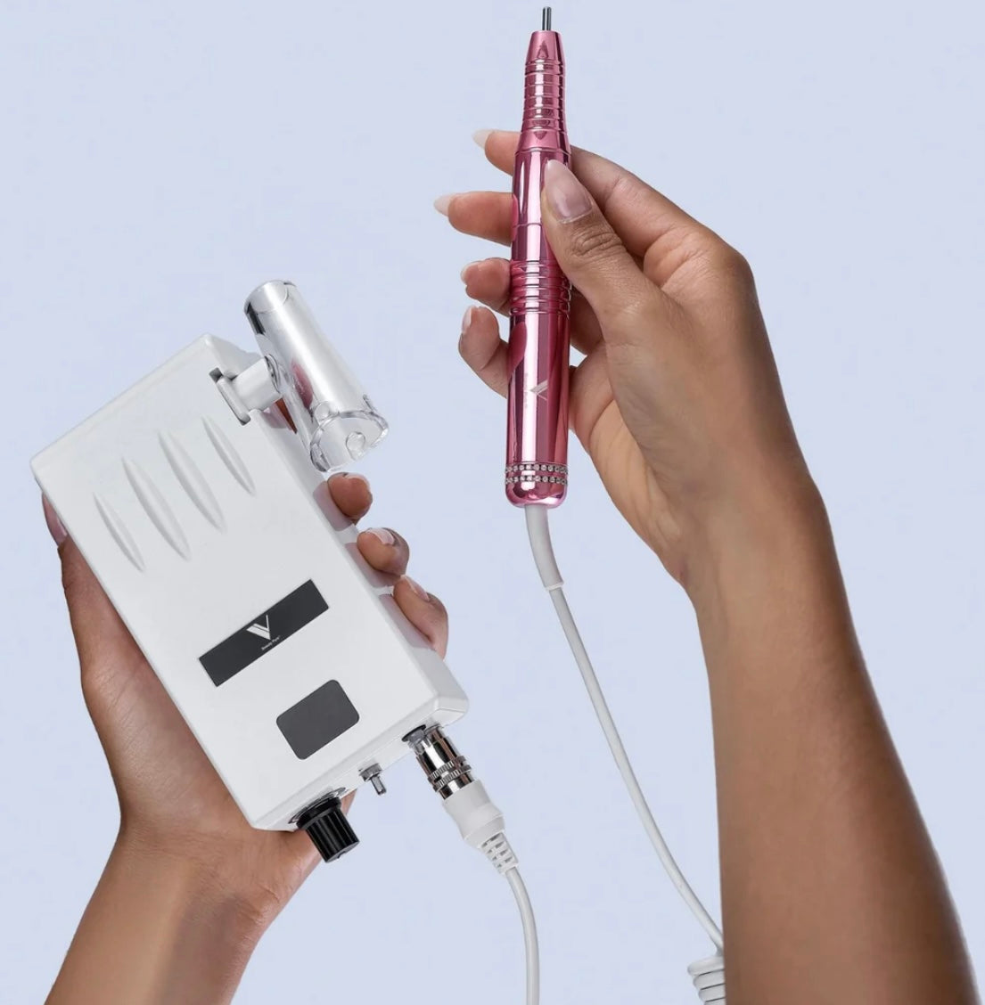 Valentino E-File With Rose Gold and Crystal Handpiece