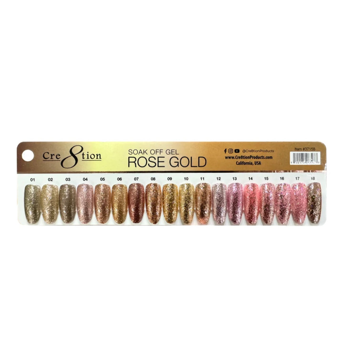 Cre8tion Gel - Rose Gold